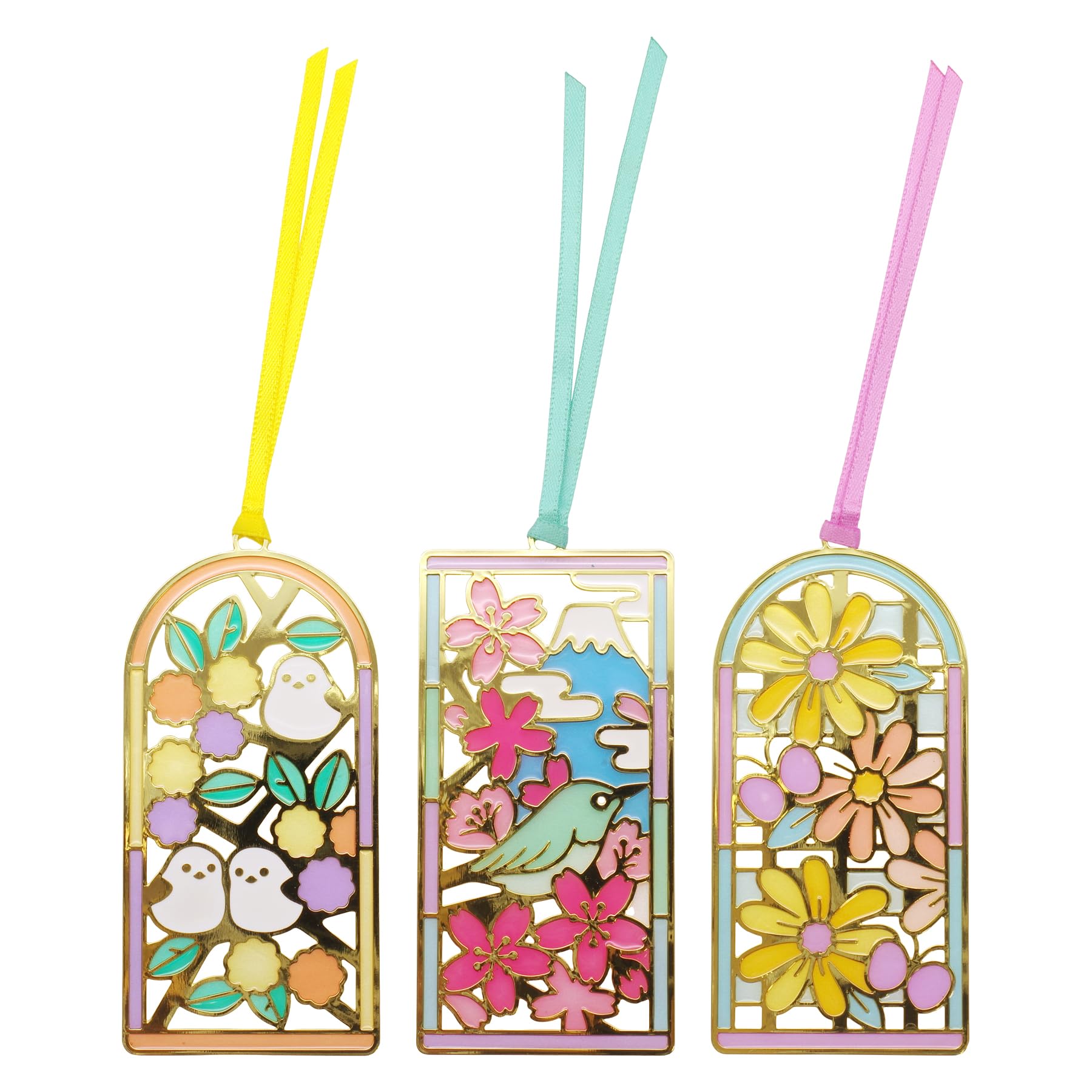 Amazon.com : Shinko Seiki Bookmark Stained Glass Style Bookmark